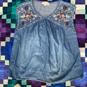 Knox Rose denim top